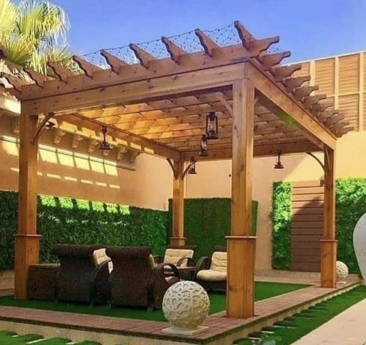 برجولات حدائق